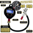 Lightning™ RX4 Digital Tire Deflator with Gauge | Quick-Connect Rapid Air Down Tool for Off Road 4x4-2