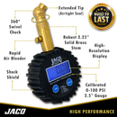 Elite® Digital Tire Pressure Gauge - Professional Accuracy - 100 PSI-3