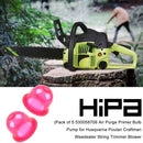 Hipa 530058709 Air Purge Primer Bulb Pump for Husqvarna Poulan Craftman Weedeater String Trimmer Blower (Pack-5)-5