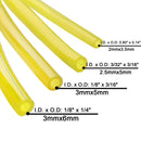 8-Ft Each 4 Sizes Fuel Line for Small Engine Stihl Weed Trimmer Chainsaw Blower Mower 2-Cycle I.D. X O.D. 3/32 X 3/16 1/8 X 3/16 1/8 X 1/4 .080 X .140 Inch-3