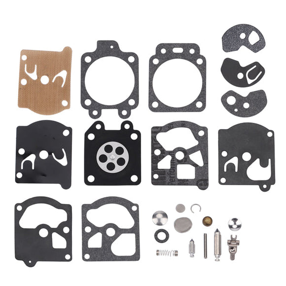 Carb Rebuild kit for K10-WAT Stihl Echo Homelite Husqvarna Chainsaw Trimmer Walbro WA WT Series Carburetor Gasket Diaphragm # 12310016330