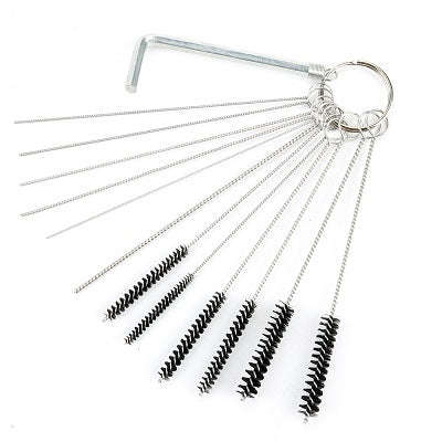 Hipa 2-Cycle Engine Carburetor Adjustment Tool Kit for Chainsaw Blower Weed Trimmer Hedge Edger Polesaw Stihl Ryobi Echo Husqvarna Craftsman 12-Pack