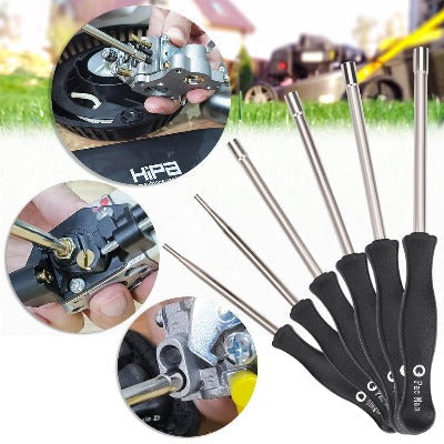 Hipa 2-Stroke Engine Carburetor Adjustment Tool Tuning Set for Stihl Poulan Echo Husqvarna Chainsaw Weed Eater Trimmer Blower Edger Hedge Pack-of-14
