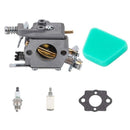 Hipa WT-324 Carburetor Kit for Poulan Woodshark 2150 1950 1975 2450 2055 2175 2250 Gas Chainsaw # 545081885 530069703 530071621-1