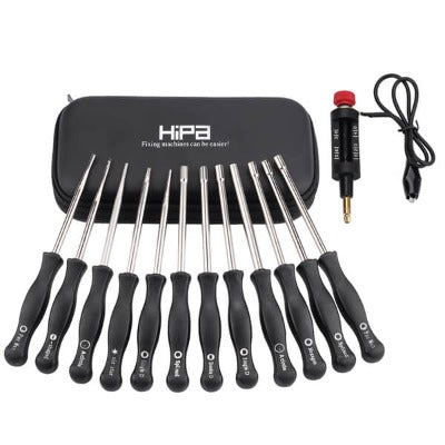 Hipa 2-Cycle Engine Carburetor Adjustment Tool Kit for Chainsaw Blower Weed Trimmer Hedge Edger Polesaw Stihl Ryobi Echo Husqvarna Craftsman 12-Pack
