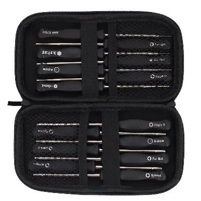 Hipa 2-Stroke Engine Carburetor Adjustment Tool Tuning Set for Stihl Poulan Echo Husqvarna Chainsaw Weed Eater Trimmer Blower Edger Hedge Pack-of-14