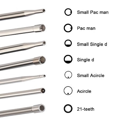 Hipa 2-Stroke Engine Carburetor Adjustment Tool Tuning Set for Stihl Poulan Echo Husqvarna Chainsaw Weed Eater Trimmer Blower Edger Hedge Pack-of-14