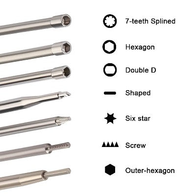 Hipa 2-Stroke Engine Carburetor Adjustment Tool Tuning Set for Stihl Poulan Echo Husqvarna Chainsaw Weed Eater Trimmer Blower Edger Hedge Pack-of-14