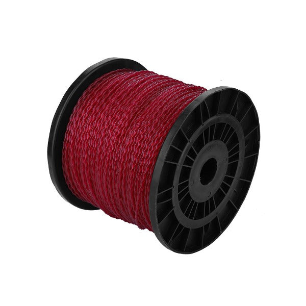 Hipa 3 Pounds Twist 105 Inch 2.7 mm String Trimmer Line Red Commercial, Heavy Duty, Grass String Spool Universal Brushcutter Wire Trimmers Yard - 0