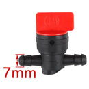 Hipa 1/4 inch Inline Straight Fuel Cut off Shut Off Valve for BS 493960 494768 698183 Kawasaki FH381V FH430V FH451V FH500V FH531V FH541V FH580V Engine Mower-3