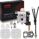 Hipa Carburetor Kit for Echo SRM230 SRM231 PE230 PE231 GT230 GT231 PAS230 PAS231 PPT230 PPT231 SRM230S Trimmer #RB-K75 RB-K70A-1