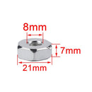 Hipa Pack-of-6 Sprocket Cover Bar Nut for STIHL MS170 MS180 MS280 MS290 MS310 MS390 MS340 MS360 MS360C MS440 MS460 Chainsaw-3