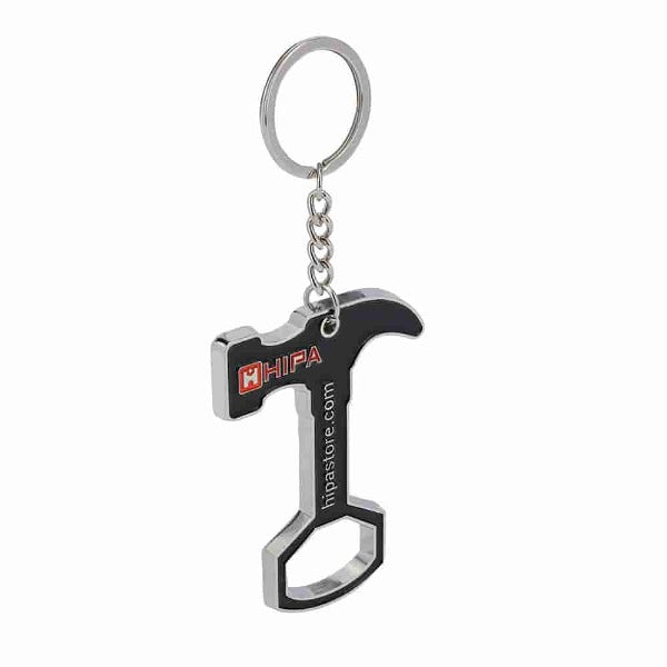 Hipa Beer Opener Multifunctional Key Buckle Chain for Bar Parties Key Decorations & Holiday Gifts