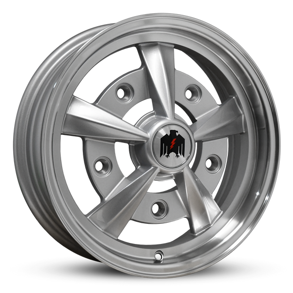 Hans | Gloss Silver Machined Lip