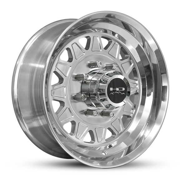 HD Trailer HDT Forged 17.5x6.75 +0 8x165mm 128.6mm Full Polish
