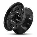 HD Trailer HDT Forged 17.5x6.75 +0 8x165mm 128.6mm Gloss Black-2