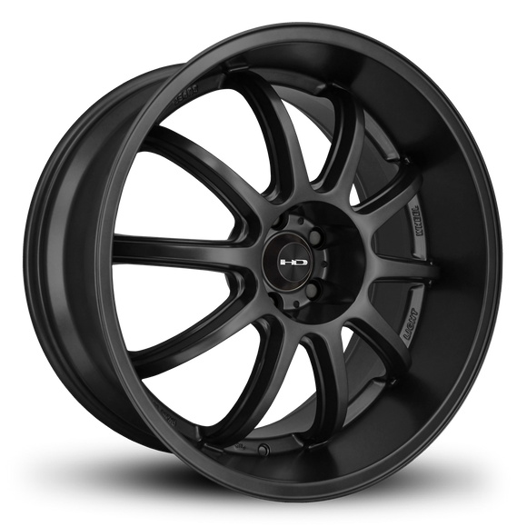 HD Wheels Clutch 20x10 +42 5x114.3mm 73.1mm Satin Black