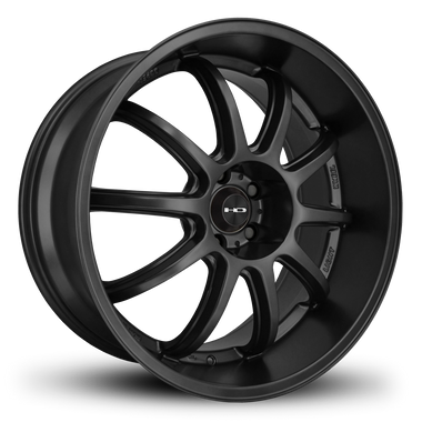 HD Wheels Clutch 20x10 +42 5x120mm 74.1mm Satin Black