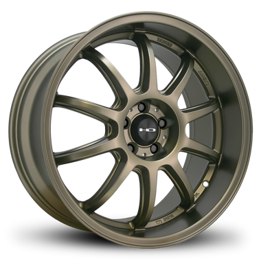 HD Wheels Clutch 20x8.5 +35 5x120mm 74.1mm Satin Bronze