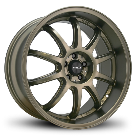 HD Wheels Clutch 18x9 +45 5x112mm 73.1mm Satin Bronze