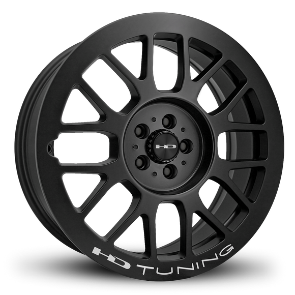 HD Wheels Gear 18x9 +40 5x114.3mm 73.1mm Satin Black