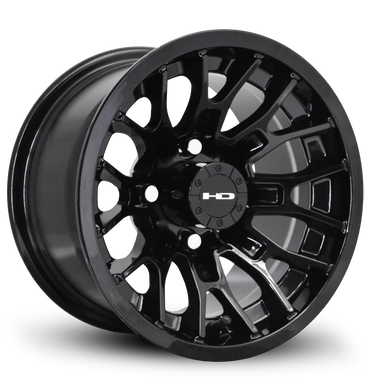 HD Golf RTC 14x7 -14 4x101.6mm 68.2mm Gloss Black