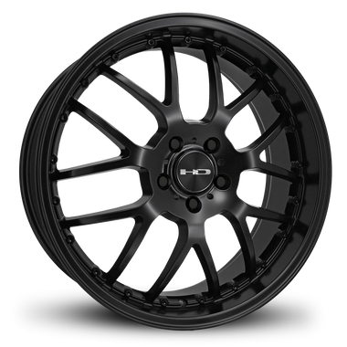 HD Wheels MSR 20x8 +35 5x114.3mm 73.1mm Satin Black