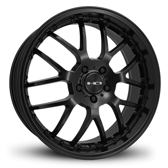 HD Wheels MSR 20x8 +35 5x114.3mm 73.1mm Satin Black