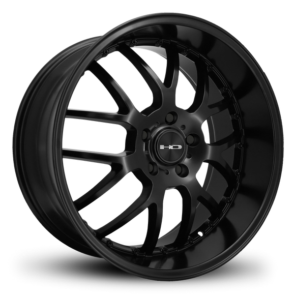 HD Wheels MSR 20x10 +40 5x120mm 74.1mm Satin Black