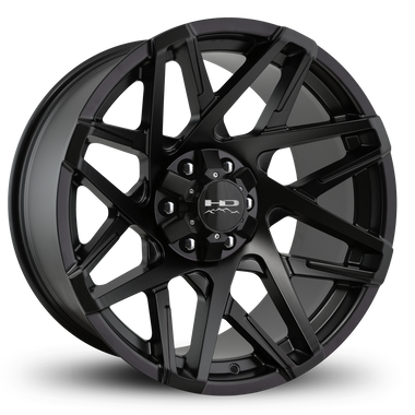 HD Offroad Canyon 20x10 -25 6x135/6x139.7mm 106.2mm Satin Black
