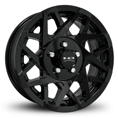 HD Trailer Canyon 14x5.5 +0 5x114.3mm 83mm Gloss Black