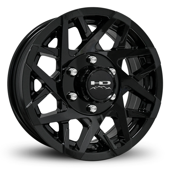 HD Trailer Canyon 15x6 +0 6x139.7mm 108mm Gloss Black