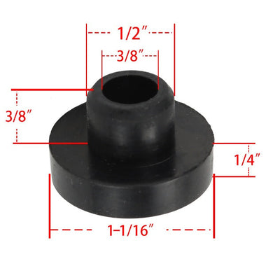5-Pack 33/64 inch Fuel Tank Bushing Grommet For MTD Troy Bilt 735-0149 935-0149 104047 46-6560 Generac Tecumseh Generator Mower 33679 25313 01-S - 0
