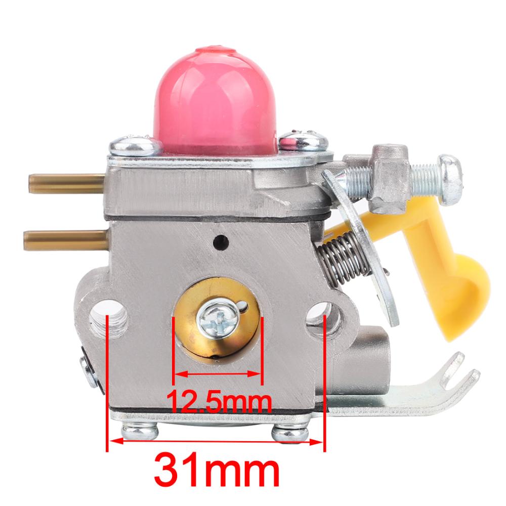 Hipa Carburetor for Husqvarna FL20 FL23 FL26 FX26 FX26S SST25 XT260 XT700 Craftsman 358.791520 358.791370 358.791620 Trimmer for # 530071752 530071750 C1U-W18 - 0