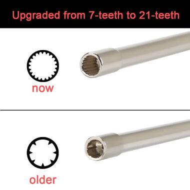Hipa 530035560 21-Teeth Splined Screwdriver Carb Adjustment Tool for 2-Cycle Poulan Homelite STIHL Husqvarna Echo Chainsaw Trimmer Edger Blower - 0
