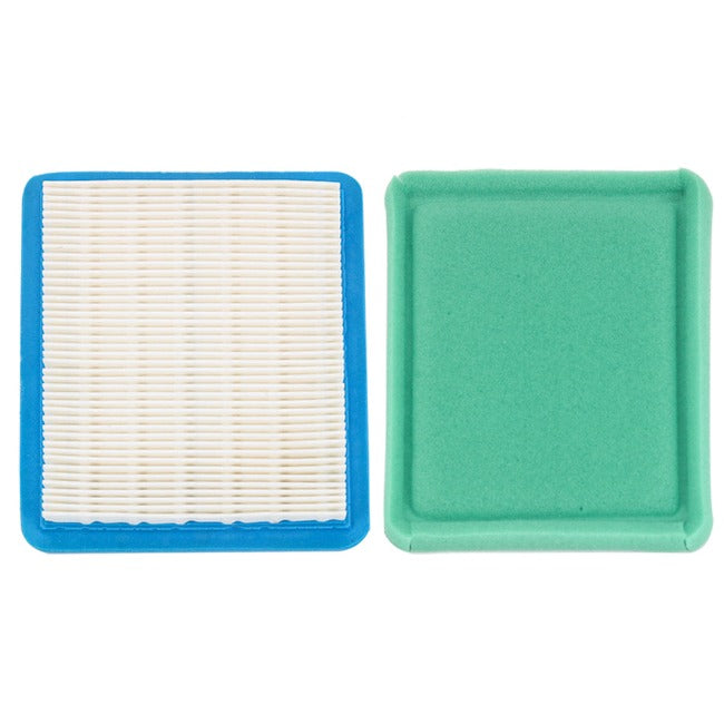 Hipa 493537s Air Filter Maintenance Kit for BS 625e 675ex 725ex Troy Bilt TB110 TB130 TB210 TB230 Lawn Mower # 493537 491435 - 0