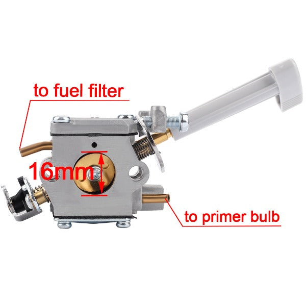 Carburetor Kit for Ryobi BP42 RY08420 RY08420A RY42BPEMC RY42WB Backpack Leaf Blower Replace 308054093 900777005 308054079