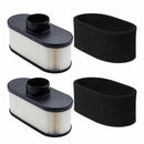 Hipa MIU12554 Air Filter Pre Filter for Kawasaki FR651V FR691V FR730V FS481V FS541V FS600V FS651V FS691V Engine (2 Pack)-1