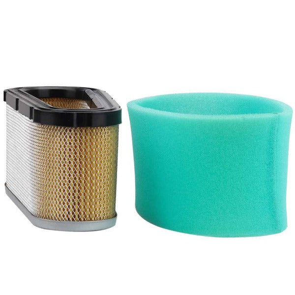 2-Pack 496894S 493909 5053K Air Filter for JD GX85 SX85 SABRE 1542HS 1546GS 1638HS 1642HS 1742HS 12.5-17 HP Mower W 272403S 272403 Pre Filter
