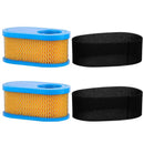Hipa (Pack of 2) 951-12260 Air Filter for 951-12256 937-05065 Huskee LT3800 LT4200 Craftsman LT1500 LT3800 T1000 T1200 Lawn Mower-2