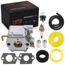 Hipa WT-827 Carburetor Kit for MTD Bolens BL100 BL150 BL250 BL410 17 cut 31cc Trimmer Yard Man YM70SS 120R 121R Y28 Y725 YM1000 Weed eater-1