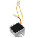 Voltage Regulator for 394890 John Deere GT235 LA140 LA150 LA155 LA165 LA175 LT166 Mower 394890 845907 797375 393374 691185 LG691185 MIU14388 MIU12514-5