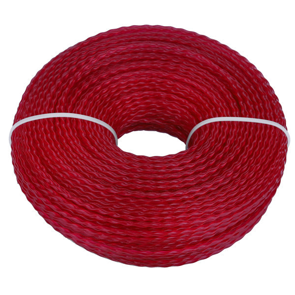 Hipa .105 1-Pound by 262-foot Trimmer Line Round Twist,Commercial 2.7 mm/105-Inch String Trimmer Line,Weed Eater String 105, SOAK for 24H Before Using - 0