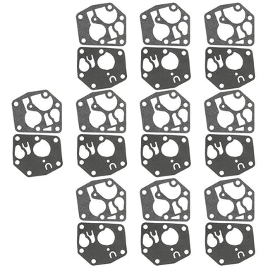 Hipa 10 Set Carburetor Diaphragm Rebuild Kit Fits Briggs & Stratton 495770 795083 5083 Lawn Mower - 0