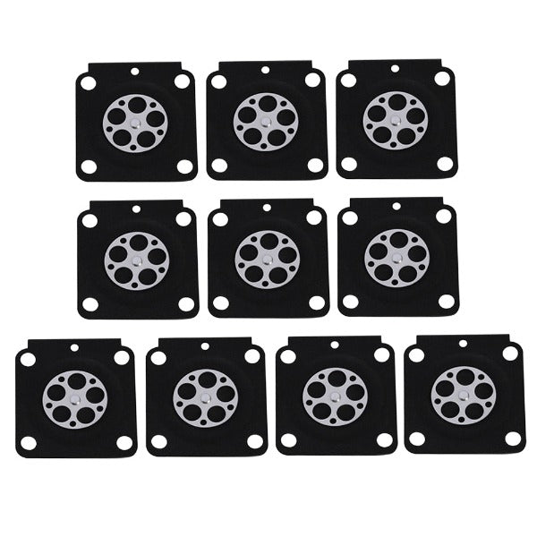Hipa 10-Pack Carburetor Metering Diaphragm For Stihl 4314 121 4700 A015053 Zama C1Q-S105 C1Q-S111 C1Q-S115 C1Q-S116 C1Q-S68 Carb - 0