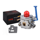 Hipa C1Q-W40A 128LD Carburetor Kit for Husqvarna 125L 128L 128DJX 128LDX 128LD Trimmer Weed Eater Replace Poulan 545081848-7