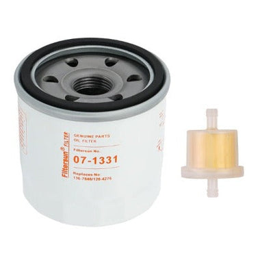 Hipa 07-1331 Oil Filter for Toro 127-9222 120-4276 71254 74388 74616 74621 Timecutter Riding Mowers Toro Single Cylinder & V-Twin Engine # 136-7848 - 0