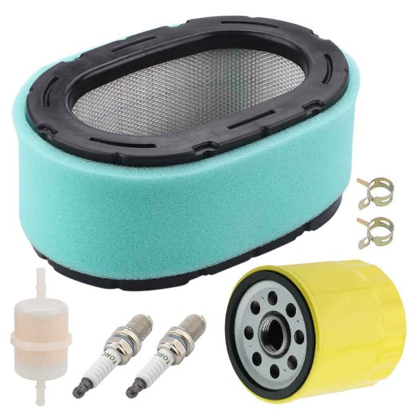 Hipa 16-083-04-S Air Oil Filter Tune Up Kit For Kohler 7000 Series KT715 KT725 KT730 KT735 KT740 20-26HP Engine Lawn Mower