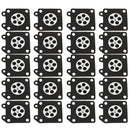 Hipa 20x Metering Diaphragm Assembly for 95-526-9 95-526-9-8 8101 615-334,95-526 WA WT WY WZ Series Carburetor for Walbro WA-15-1 WA-17-1 WA-18-1-1
