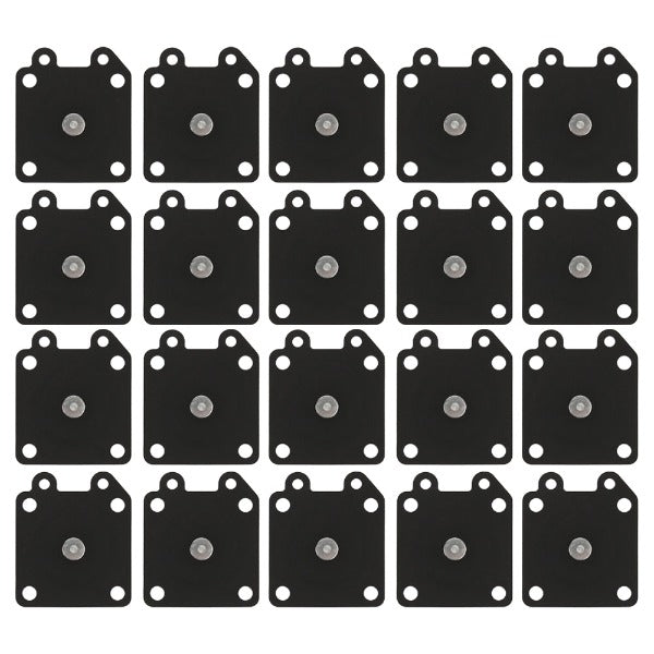 Hipa 20x Metering Diaphragm Assembly for 95-526-9 95-526-9-8 8101 615-334,95-526 WA WT WY WZ Series Carburetor for Walbro WA-15-1 WA-17-1 WA-18-1 - 0